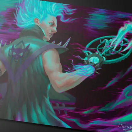 Ultra Pro Magic: The Gathering - Aetherdrift Playmat: Winter, Cursed Rider
