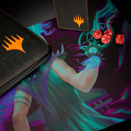 Ultra Pro Magic: The Gathering - Aetherdrift Playmat: Winter, Cursed Rider