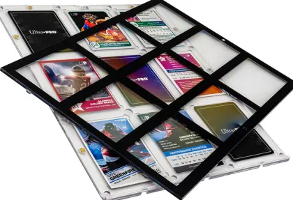 Ultra Pro - ONE-TOUCH Black Border Magnetic 9-Card Holder (35 pt)