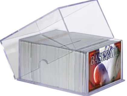 Ultra Pro - 2-Piece 250 Count Clear Card Storage Box