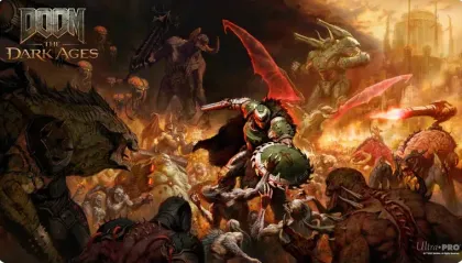 Ultra Pro Playmat: Bethesda - Doom: Onslaught