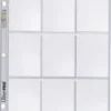 Ultra Pro - 18-Pocket Pages Top Loading Clear Silver Series (25 stuks)