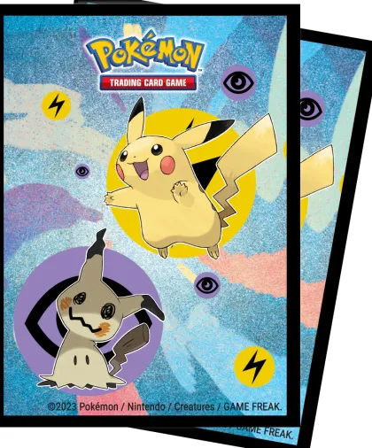 Ultra Pro Pokemon - Sleeves: Pikachu and Mimikyu (65 stuks)