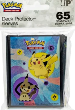 Ultra Pro Pokemon - Sleeves: Pikachu and Mimikyu (65 stuks)