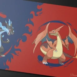 Ultra Pro Pokémon - Playmat: Mega Charizard X & Y