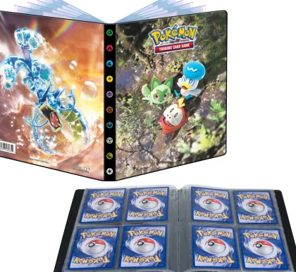 Ultra Pro Pokémon - Scarlet and Violet 4-Pocket Portfolio: Scarlet and Violet