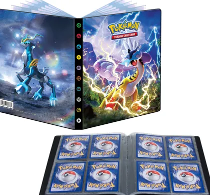Ultra Pro Pokémon - Scarlet and Violet 4-Pocket Portfolio: Temporal Forces