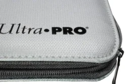 Ultra Pro - Premium Zippered Pro Binder 9-Pocket: Fire Resistant Silver