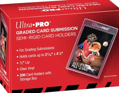 Ultra Pro - Semi-Rigid Tall Card Holders (200 stuks)