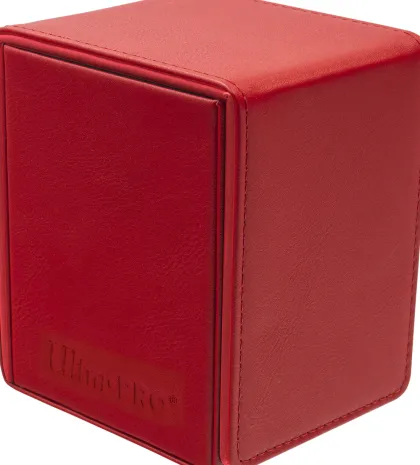 Ultra Pro - Vivid Alcove Flip Deckbox: Red