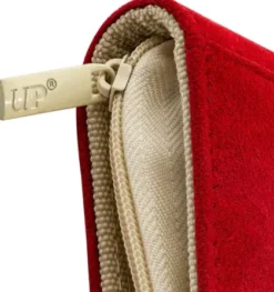 Ultra Pro - Vivid Deluxe 9-Pocket Zippered Pro Binder: Red