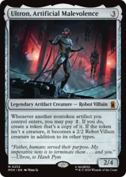 Ultron, Artificial Malevolence - Marvel Super Heroes