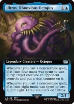 Ultros, Obnoxious Octopus (foil) (extended art) - Final Fantasy Varianten