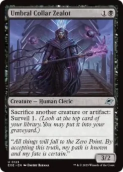 Umbral Collar Zealot (foil) - Edge of Eternities