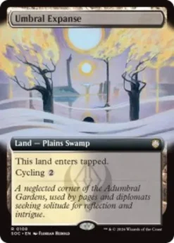Umbral Expanse (extended art) - Secrets of Strixhaven Commander Varianten