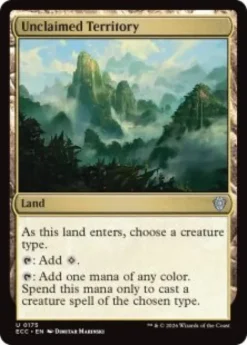 Unclaimed Territory - Lorwyn Eclipsed Commander