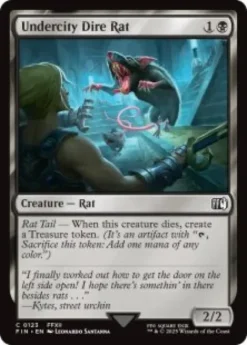 Undercity Dire Rat (foil) - Final Fantasy