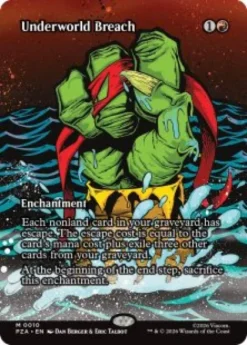 Underworld Breach (borderless) - Teenage Mutant Ninja Turtles Source Material Cards