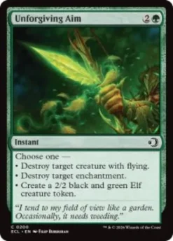 Unforgiving Aim (foil) - Lorwyn Eclipsed