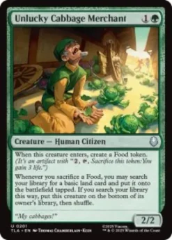Unlucky Cabbage Merchant (foil) - Avatar: The Last Airbender