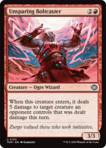 Unsparing Boltcaster (foil) - Tarkir: Dragonstorm