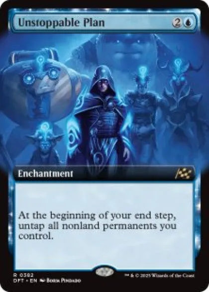Unstoppable Plan (#382) (foil) (extended art) - Aetherdrift Varianten