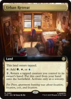 Urban Retreat (foil) (extended art) - Marvel's Spider-Man Varianten