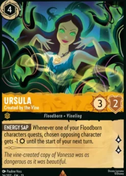 Ursula, Created by the Vine (foil) - Attack of the Vine