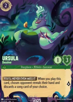 Ursula, Deceiver (foil) (borderless) - D23