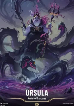 Ursula, Ruler of Lorcana (foil) (oversized) - Illumineer's Quest: Deep Trouble