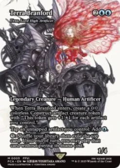 Urza, Lord High Artificer (showcase) - Final Fantasy Through the Ages