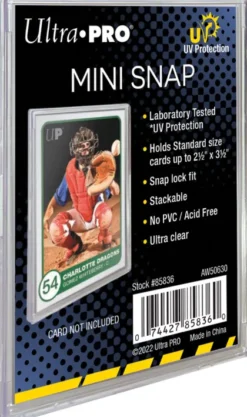 UV Mini Snap Card Holder
