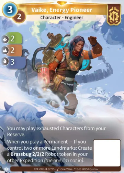 Vaike, Energy Pioneer (U-17725) - Altered Trial by Frost
