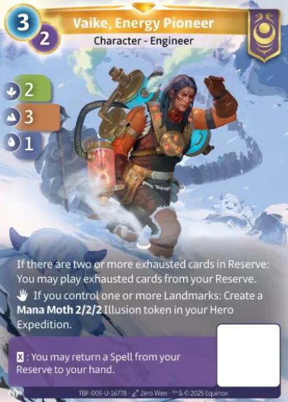 Vaike, Energy Pioneer (U-16778) - Altered Trial by Frost
