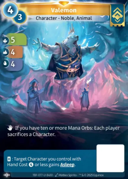 Valemon (U-8450) - Altered Trial by Frost