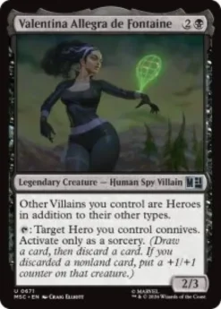 Valentina Allegra de Fontaine (foil) - Marvel Super Heroes Commander