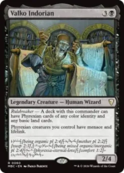 Valko Indorian - Mystery Booster Commander Edition
