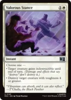 Valorous Stance - Marvel Super Heroes Commander