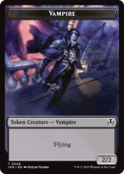 Vampire Token (#8) (2/2) - Innistrad Remastered