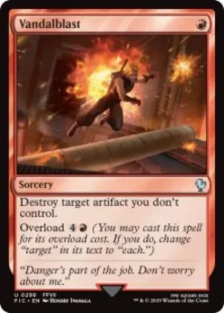 Vandalblast (surge foil) - Final Fantasy Commander