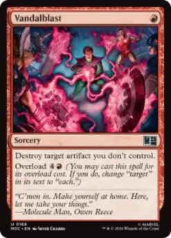 Vandalblast (surge foil) - Marvel Super Heroes Commander
