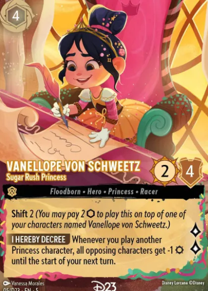 Vanellope von Schweetz, Sugar Rush Princess (foil) (borderless) - D23