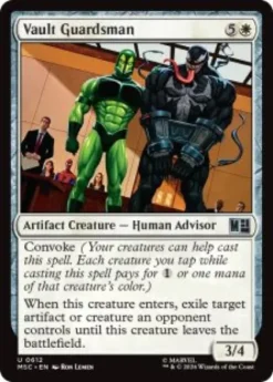 Vault Guardsman (foil) - Marvel Super Heroes Commander