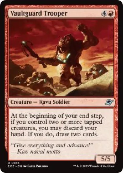 Vaultguard Trooper (foil) - Edge of Eternities