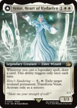 Venat, Heart of Hydaelyn (#434) (foil) (extended art) - Final Fantasy Varianten