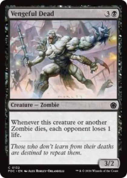 Vengeful Dead - Foundations Commander Decks