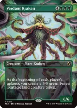 Verdant Kraken (foil) (borderless) - Reality Fracture Varianten