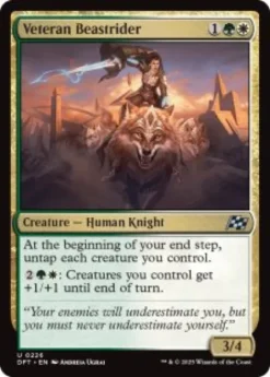 Veteran Beastrider (foil) - Aetherdrift