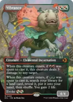 Vibrance (foil) (borderless) - Lorwyn Eclipsed Varianten