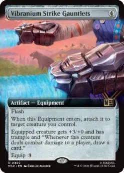 Vibranium Strike Gauntlets (extended art) - Marvel Super Heroes Commander Varianten